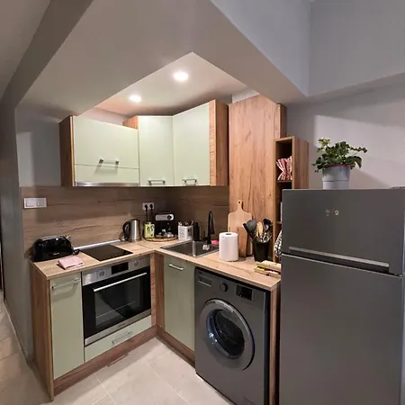 Cozy Brand New With Air Conditioner And Garden View Apartment *